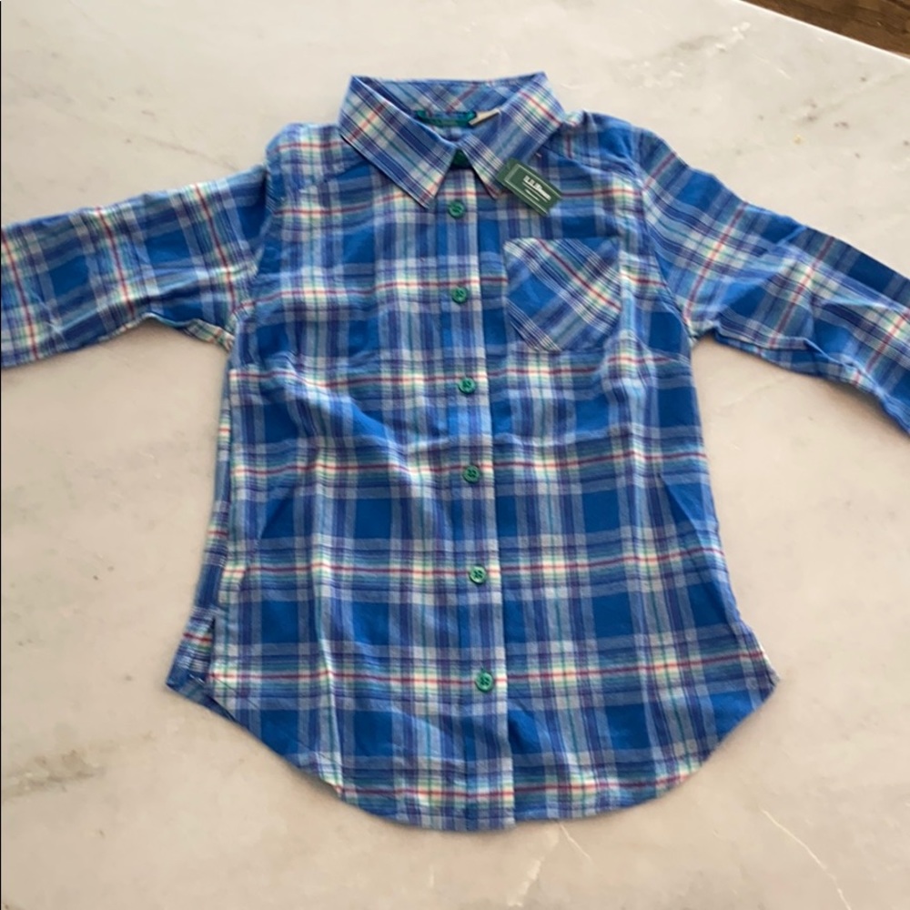 Kids L.L. Bean flannel